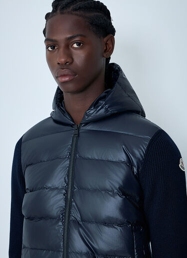 Quilted Cardigan Moncler Quilted Cardigan Navy mon0162034