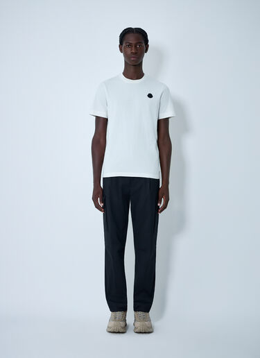 Moncler Logo Motif T-Shirt White mon0162036