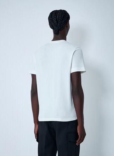Moncler Logo Motif T-Shirt White mon0162036