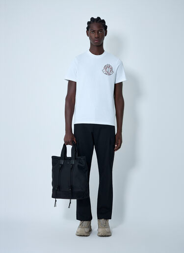 Moncler Logo Motif T-Shirt White mon0162037