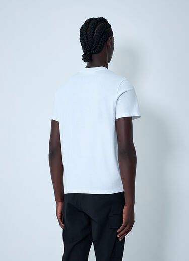 Moncler Logo Motif T-Shirt White mon0162037
