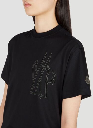 Born To Protect T-Shirt Moncler Born To Protect T-Shirt Black mon0252034