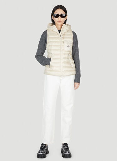 Glygos 背心夹克 Moncler Glygos 背心夹克 米色 mon0252067