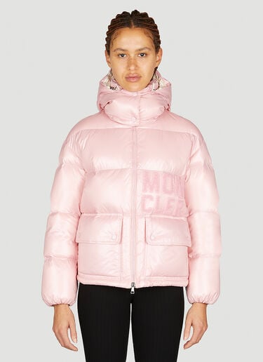 Abbaye Short Down Jacket Moncler Abbaye Short Down Jacket Pink mon0253004