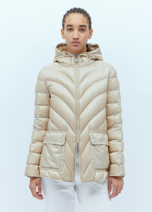 Moncler Argenno Short Parka Beige mon0255017