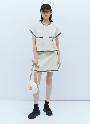 迷你 Puf 斜挎包 Moncler 迷你 Puf 斜挎包 白色 mon0255057