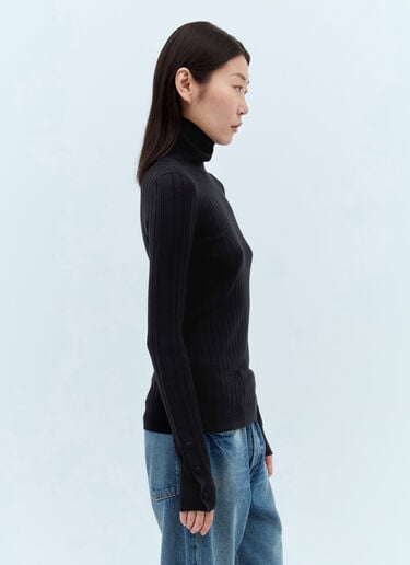 羊毛羊绒针织衫 Moncler 羊毛羊绒针织衫 黑色 mon0257055