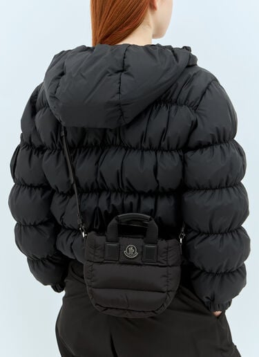 微型 Caradoc 手提包 Moncler 微型 Caradoc 手提包 黑色 mon0258039