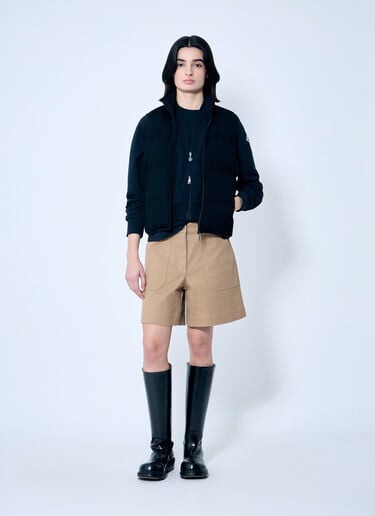 Knit Padded Vest Moncler Knit Padded Vest Black mon0259039