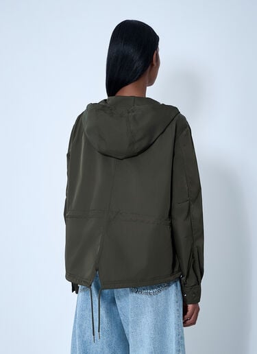 Noizay Short Parka Jacket Moncler Noizay Short Parka Jacket Olive mon0261003