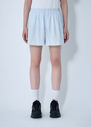 Moncler Striped Shorts White mon0261008