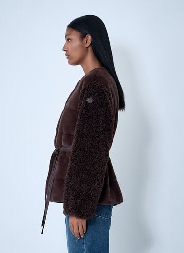 Jouillat Down Jacket Moncler Jouillat Down Jacket Brown mon0261022