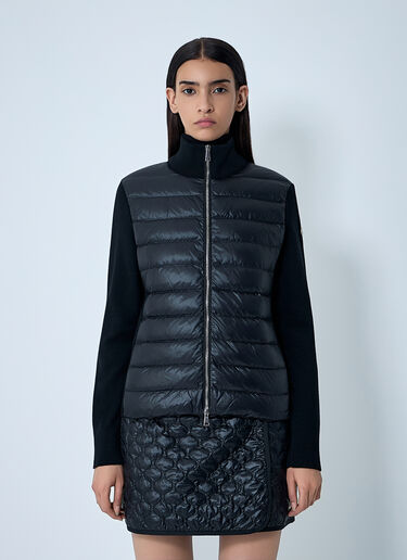 Quilted Cardigan Moncler Quilted Cardigan Black mon0261031