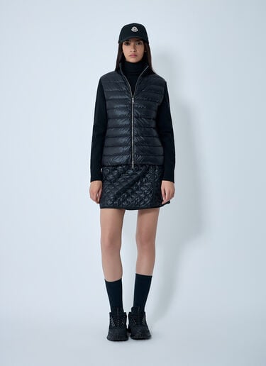 Quilted Cardigan Moncler Quilted Cardigan Black mon0261031