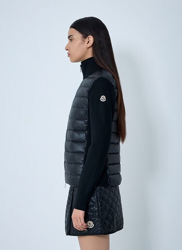 Quilted Cardigan Moncler Quilted Cardigan Black mon0261031