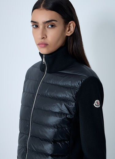 Quilted Cardigan Moncler Quilted Cardigan Black mon0261031