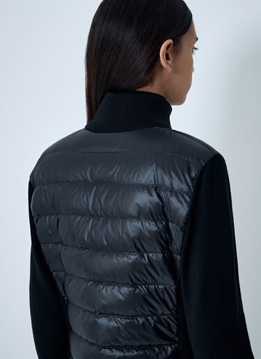 Quilted Cardigan Moncler Quilted Cardigan Black mon0261031