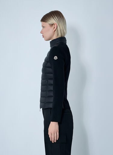 Wool-Blend Cardigan Moncler Wool-Blend Cardigan Black mon0261040