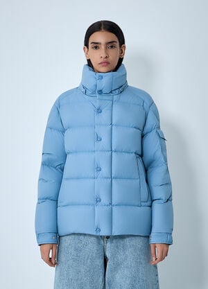 Moncler Maya Short Down Jacket Light Blue mon0262003