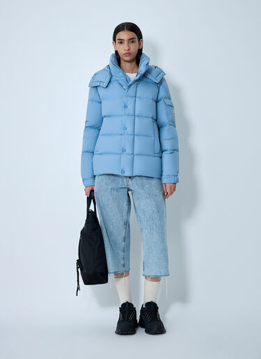 Moncler Maya Short Down Jacket Light Blue mon0262003