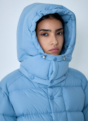 Moncler Maya Short Down Jacket Light Blue mon0262003