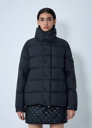 Moncler Maya Short Down Jacket Black mon0262004