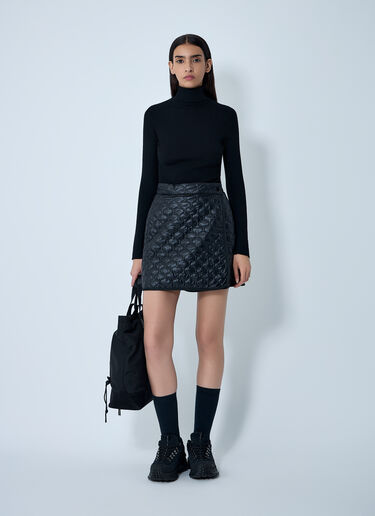 Longue Saison Mini Skirt Moncler Longue Saison Mini Skirt Black mon0262015