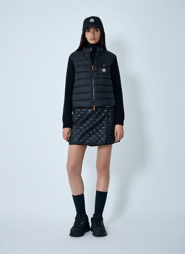 Wool-And-Cashmere-Blend Cardigan Moncler Wool-And-Cashmere-Blend Cardigan Black mon0262023
