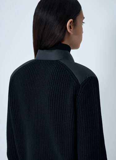 Wool-And-Cashmere-Blend Cardigan Moncler Wool-And-Cashmere-Blend Cardigan Black mon0262023