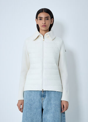 Moncler Wool Cardigan White mon0262024