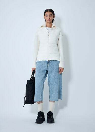 Wool Cardigan Moncler Wool Cardigan White mon0262024