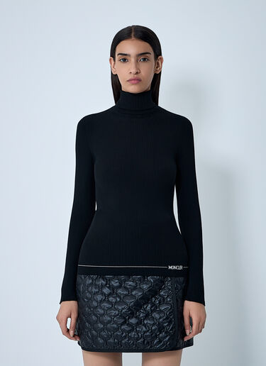 Wool Sweater Moncler Wool Sweater Black mon0262026