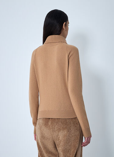 Cashmere-And-Wool-Blend Sweater Moncler Cashmere-And-Wool-Blend Sweater Camel mon0262027