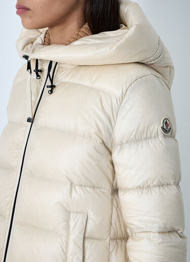 Moncler Suyenne Long Parka Jacket Gold mon0262032