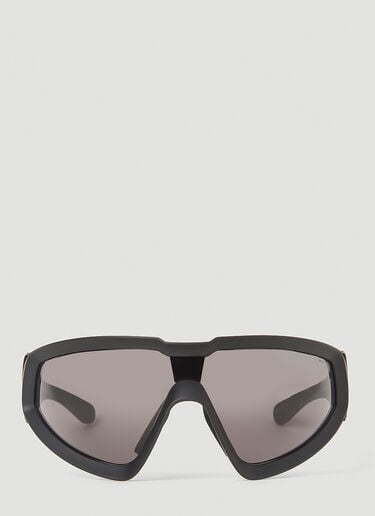Moncler 래피드 쉴드 선글라스 블랙 mon0351006