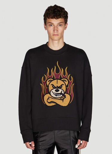 小熊运动衫 8 Moncler Palm Angels 小熊运动衫 黑色 mpa0351015