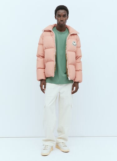 Logo Patch T-Shirt Moncler x Palm Angels Logo Patch T-Shirt Green mpa0355011