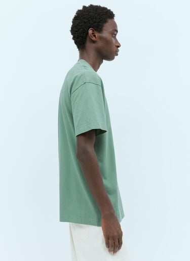 Logo Patch T-Shirt Moncler x Palm Angels Logo Patch T-Shirt Green mpa0355011