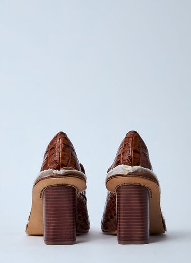 커 힐 슈즈 Martine Rose x Clarks 커 힐 슈즈 베이지 mrc0260001