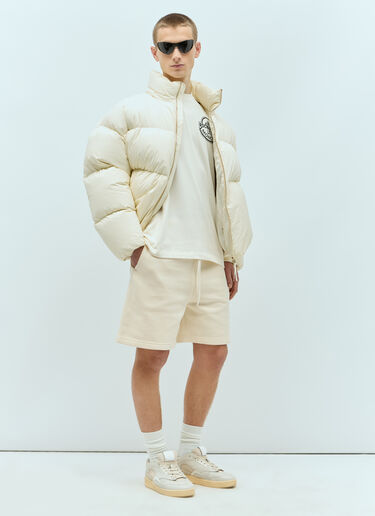 Moncler x Roc Nation designed by Jay-Z 徽标贴花 T 恤 白色 mrn0156007