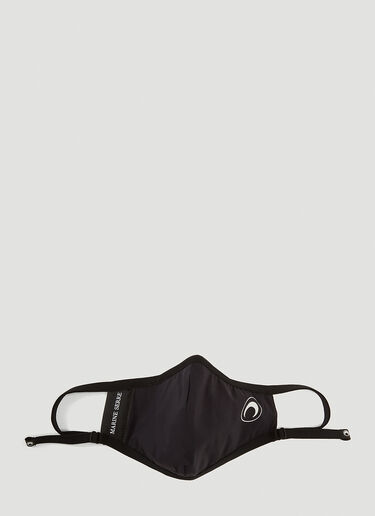 Crescent Moon Air Face Mask Marine Serre Crescent Moon Air Face Mask Black mrs0342007