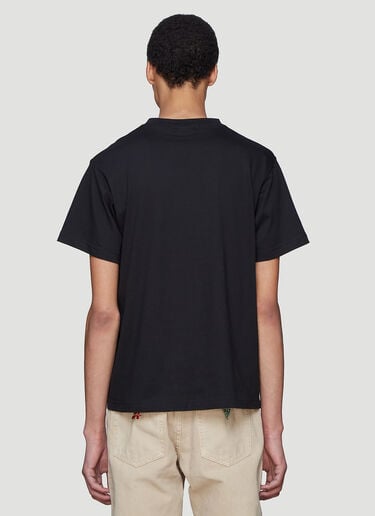 Mr. Thunders BLACKFONT 로고 티셔츠 Black mrt0135008