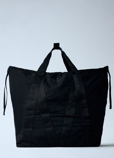 Logo Motif Tote Bag Massimo Osti Studio Logo Motif Tote Bag Black mso0162001