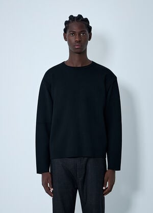Massimo Osti Studio Re-Wool Sweater Black mso0162002