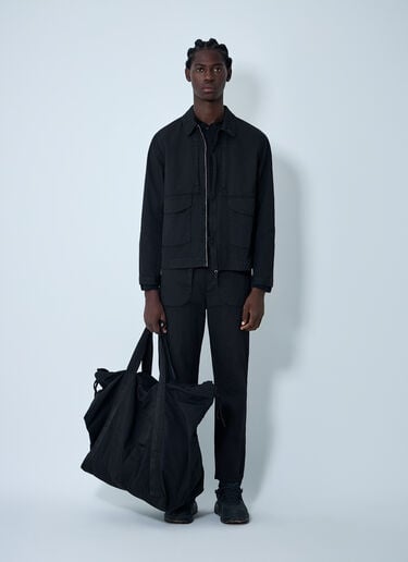 Gabardine Overshirt Massimo Osti Studio Gabardine Overshirt Black mso0162003