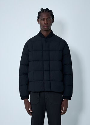 Massimo Osti Studio Silk-Hand Nylon Jacket Black mso0162004
