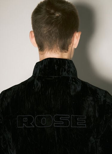 Martine Rose Shrunken Track Jacket Black mtr0158003