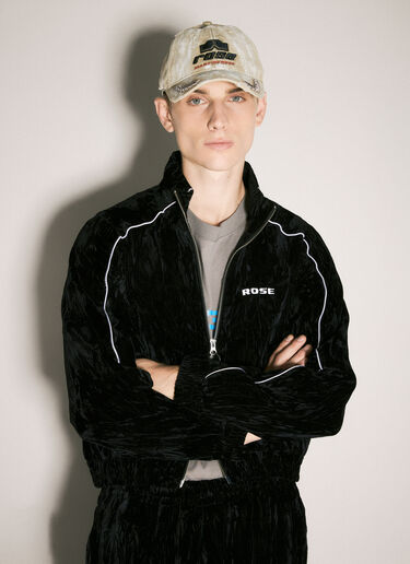 Martine Rose Rolled Back Baseball Cap Beige mtr0158016