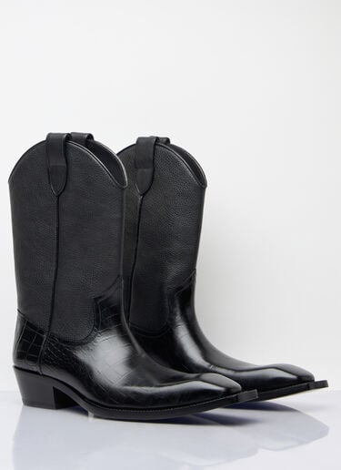 Cowboy Boots Martine Rose Cowboy Boots Black mtr0158020
