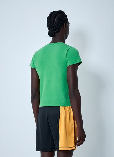 Logo Motif T-Shirt Martine Rose Logo Motif T-Shirt Green mtr0162001